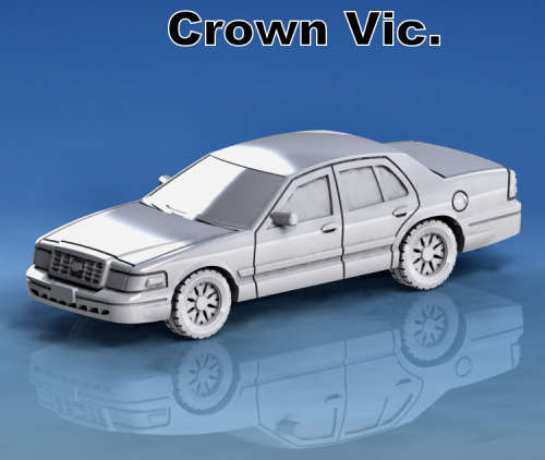 1:100 Scale - Crown Vic
