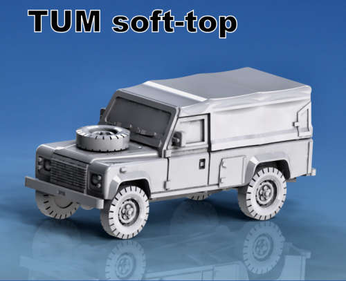 1:87 Scale - Land Rover 110 TUM Soft Top