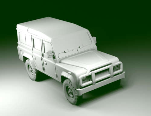 1:87 Scale - Land Rover 110 Station Wagon Bulbar