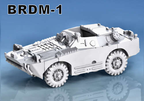 1:72 Scale - BRDM-1 Open