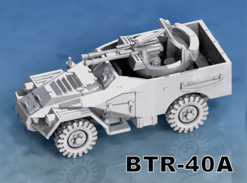1:72 Scale - BTR40a