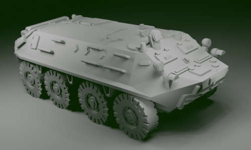 1:100 Scale - BTR60pa - Late