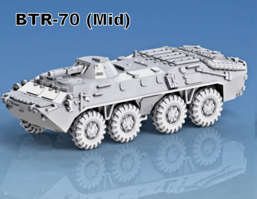 1:72 Scale - BTR 70 - Mid
