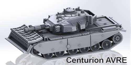 1:100 Scale - Centurion 5 AVRE