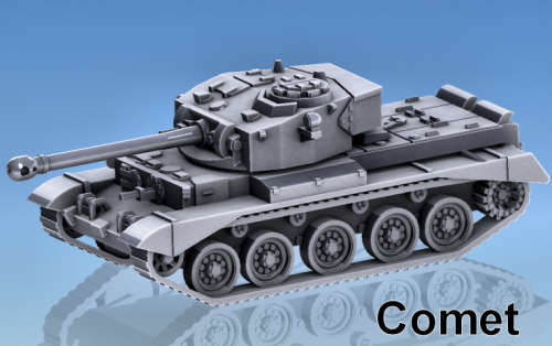 1:100 Scale - Comet