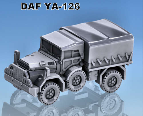 1:87 Scale - DAF YA126 - Closed