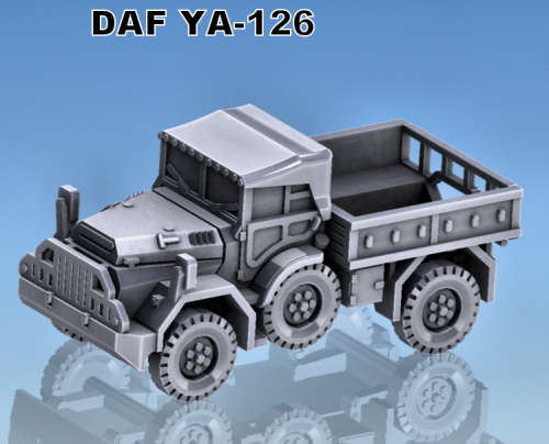 1:100 Scale - DAF YA126 - Open