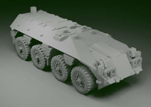 1:87 Scale - DAF YP408 - Closed