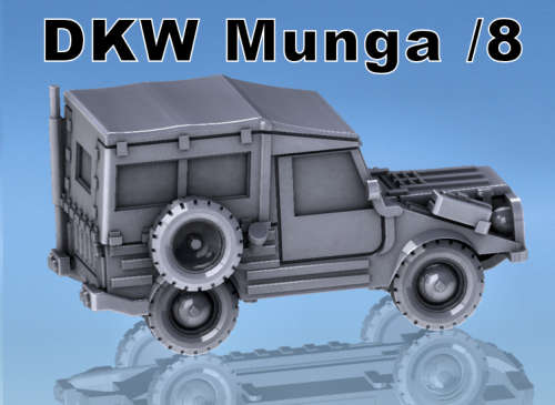 1:87 Scale - Munga 8