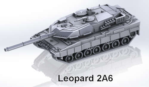 1:100 Scale - Leopard 2A6