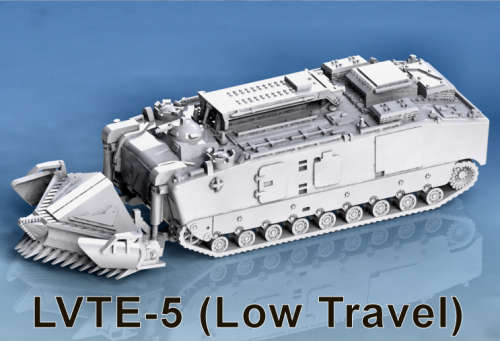 1:87 Scale - LVTE5 - Plow Low Travel