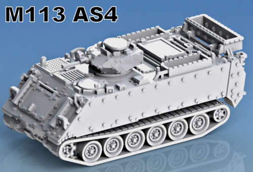 1:100 Scale - M113AS4 - No Skirts