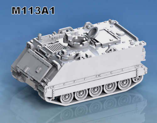 1:87 Scale - M113a1 - Cupola Open - 50cal MG