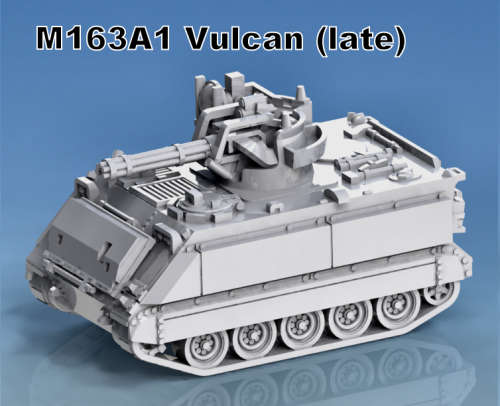 1:100 Scale - M163a1 - Vulcan Late
