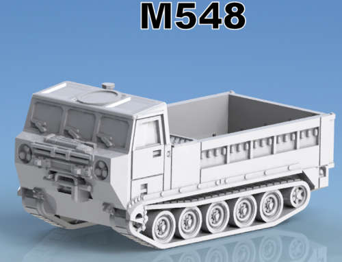 1:100 Scale - M548 - No Skirt