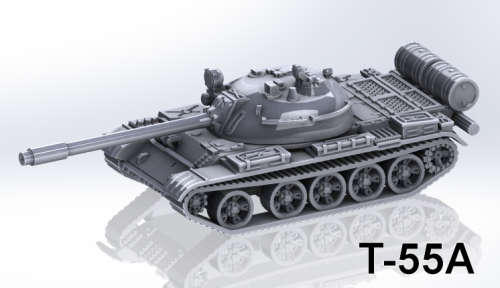 1:100 Scale - T-55A