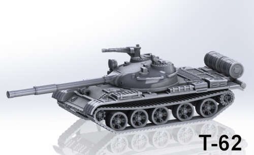 1:100 Scale - T-62
