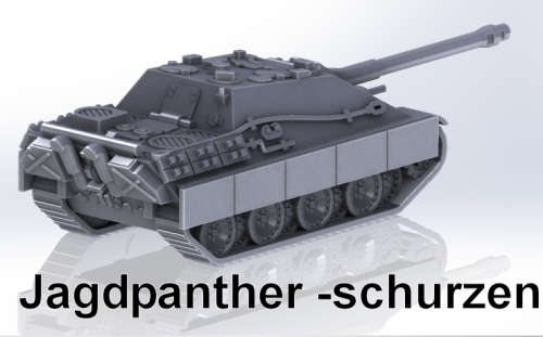 1:87 Scale - Jagdpanther - Late - Schurzen