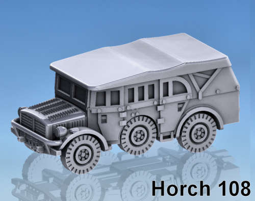 1:100 Scale - Horch 108 - Closed