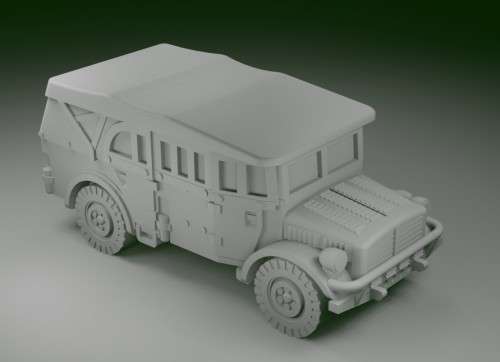 1:87 Scale - Horch 108A - Closed