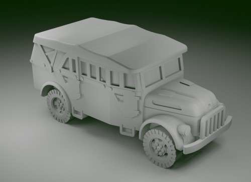 1:72 Scale - Steyr 1500 - Closed