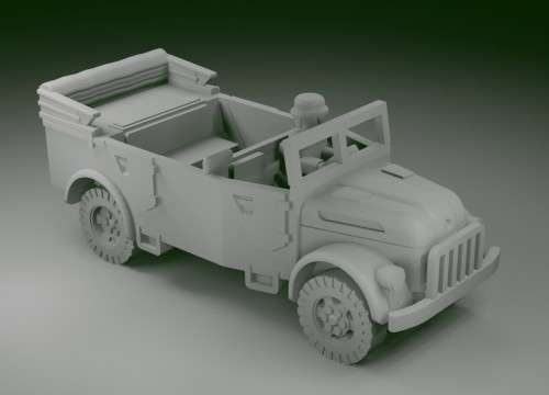 1:100 Scale - Steyr 1500 - Driver