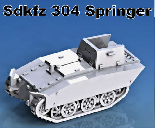 1:72 Scale - Sdkfz 304 Springer - Open