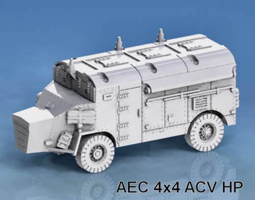 1:72 Scale - Dorchester 4x4 ACV HP - Late