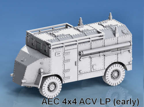 1:87 Scale - Dorchester 4x4 ACV LP - Early