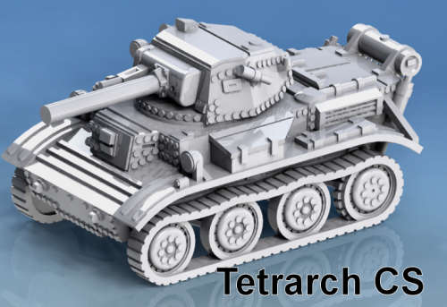 1:72 Scale - Tetrarch CS