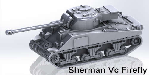 1:72 Scale - Sherman VC Firefly
