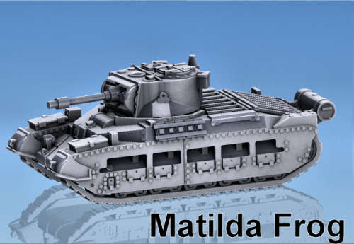 1:72 Scale - Matilda II - Aus - Frog - Fuel Tank