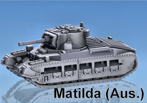 1:72 Scale - Matilda II - Aus