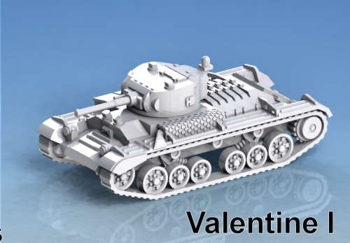 1:72 Scale - Valentine I