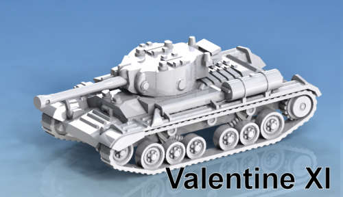 1:87 Scale - Valentine XI