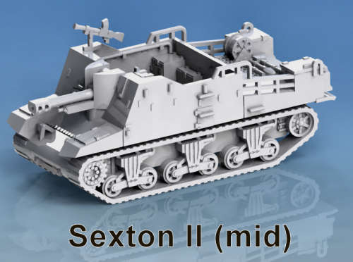 1:72 Scale - Sexton II - Mid