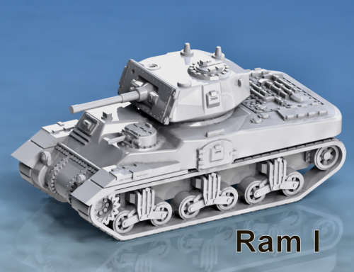 1:87 Scale - Ram I