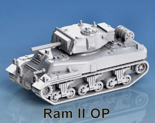 1:87 Scale - Ram II OP - Late