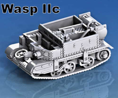 1:100 Scale - Carrier Wasp IIC - Rivets