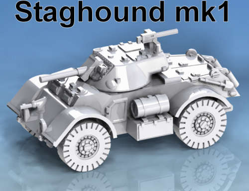 1:72 Scale - Staghound I