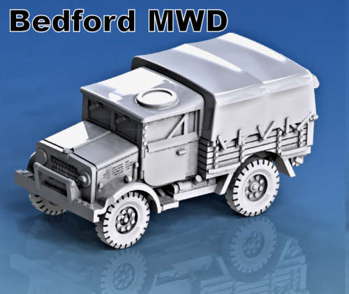 1:87 Scale - Bedford MWD - Late - Closed - Hatch