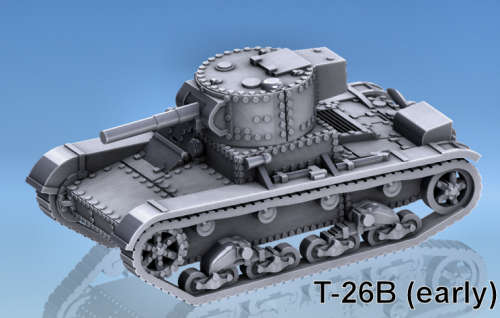 1:87 Scale - T-26B - Early
