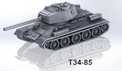 1:72 Scale - T-34-85 - 1944