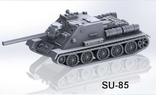 1:72 Scale - SU-85