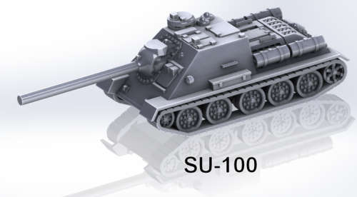 1:72 Scale - SU-100