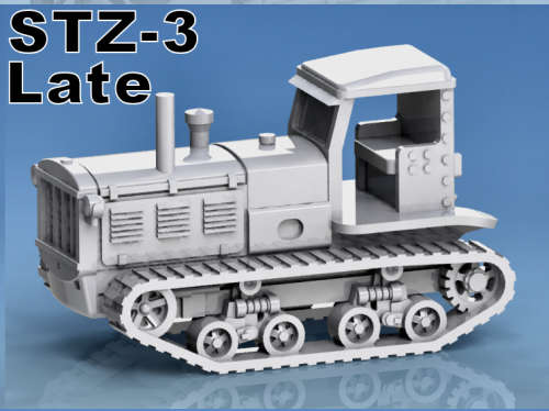 1:87 Scale - STZ-3 - Late