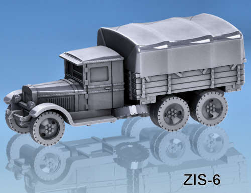 1:87 Scale - ZIS-6 - Early - Closed