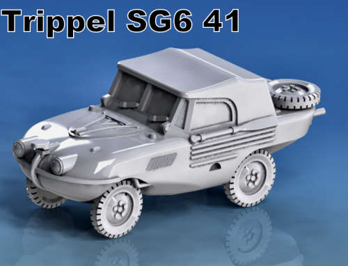 1:72 Scale - Trippel SG 6-41 - Closed - Spare