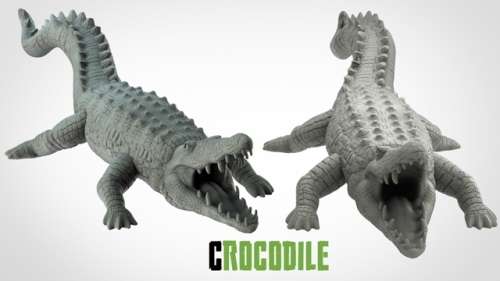1:72 Scale - Crocodile
