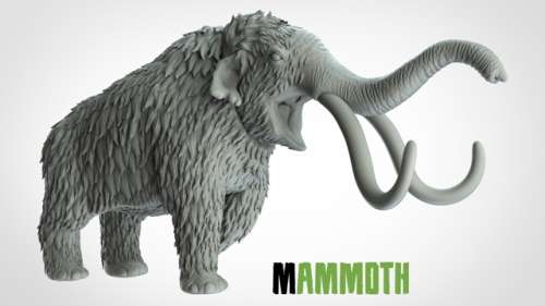 1:87 Scale - Mammoth